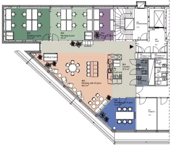 Rahtitie 3, Vantaa, 171 m&sup2; toimisto