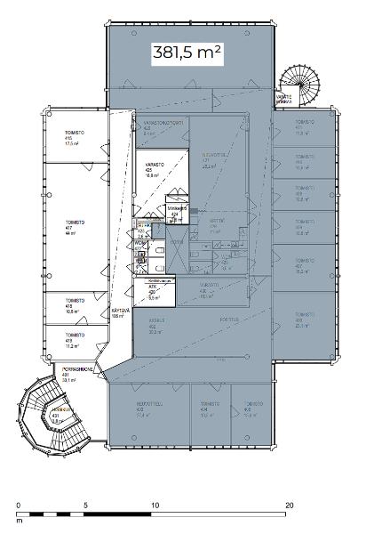 Postitorvenkatu 16, Tampere, 381 m² toimisto
