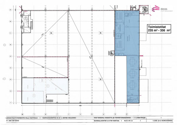 Suokalliontie 9, Vantaa, 235 m&sup2; toimisto