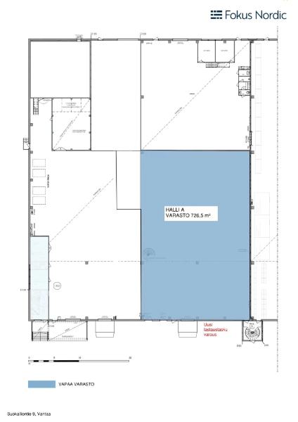 Suokalliontie 9, Vantaa, 726.5 m&sup2; varasto