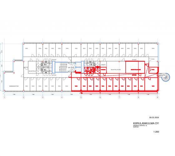 Sinikalliontie 12, Espoo, 279 m² toimisto