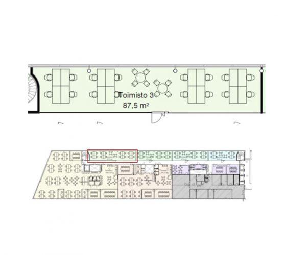 Hiomotie 32  , Helsinki, 89.5 m&sup2; toimisto