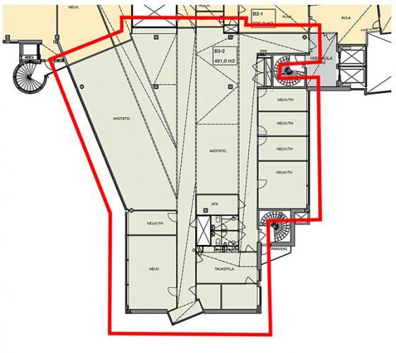 Huopalahdentie 24, Helsinki, 491 m² toimisto