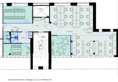 Pohjoisesplanadi 35, Helsinki, 224 m² toimisto