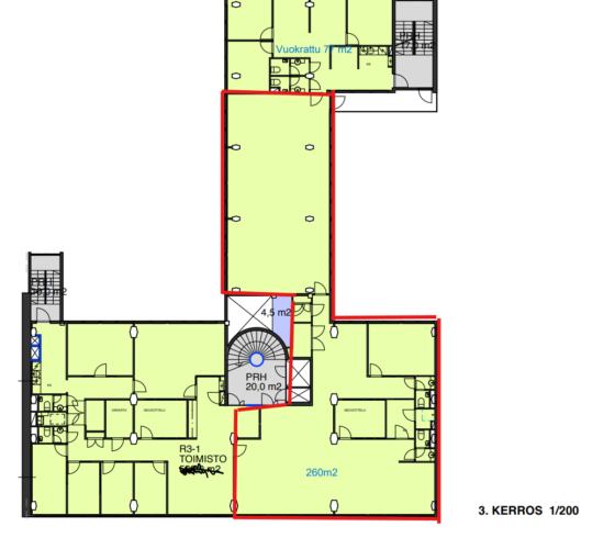 Ruoholahdenkatu 8, Helsinki, 260 m² liiketila