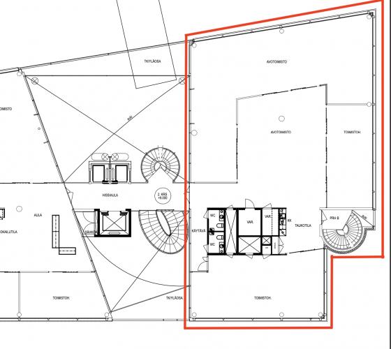 Tammasaarenkatu 7, Helsinki, 396 m² toimisto