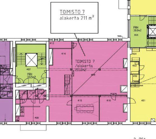 Linnankatu 48, Turku, 211 m² toimisto