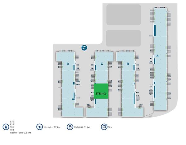 Seilorinkatu 1, Helsinki, 2783 m² varasto