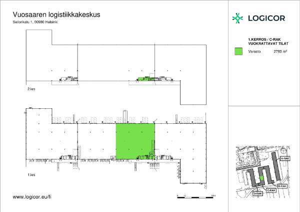 Seilorinkatu 1, Helsinki, 2783 m&sup2; varasto