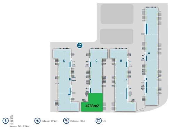 Seilorinkatu 1, Helsinki, 4783 m&sup2; varasto