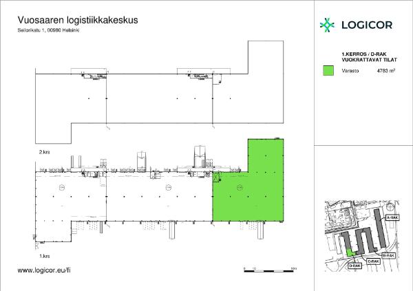 Seilorinkatu 1, Helsinki, 4783 m&sup2; varasto