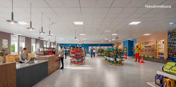 Jussilankatu 4, Lahti, 624 m&sup2; liiketila, toimisto, varasto