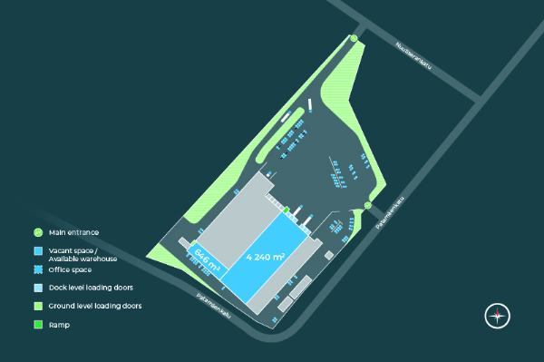 Patamäenkatu 18, Tampere, 4246 m² varasto