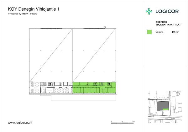 Vihiojantie 1, Tampere, 2581 m&sup2; varasto