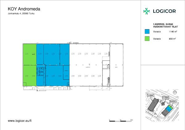 Jonkankatu 4, Turku, 1146 m&sup2; varasto