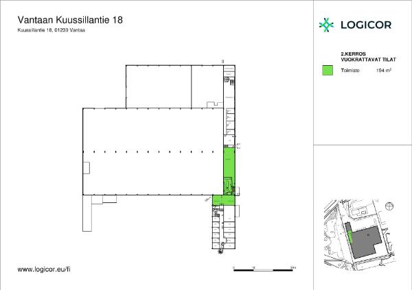 Kuussillantie 18, Vantaa, 3521 m&sup2; varasto