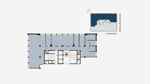 Fredrikinkatu 48, Helsinki, 275 m² toimisto