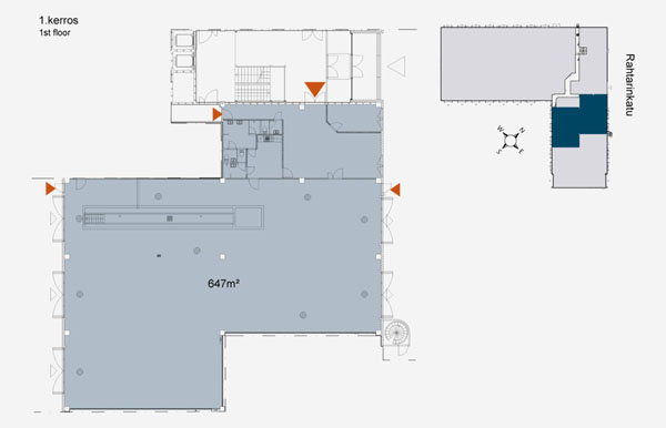 Rahtarinkatu 5, Helsinki, 743 m² tuotanto, autotalli/-halli, varasto