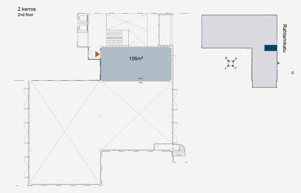 Rahtarinkatu 5, Helsinki, 743 m² tuotanto, autotalli/-halli, varasto
