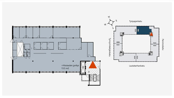 Työpajankatu 9, Helsinki, 521 m² toimisto