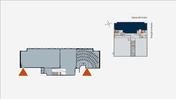 Vapaudenkatu 13, Lahti, 415 m² toimisto, liiketila