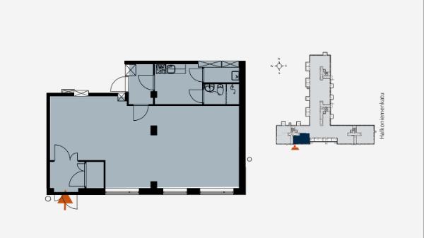 Halkoniemenkatu 5 A, Tampere, 80 m² liiketila