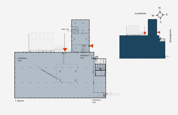 Juurakkotie 4, Vantaa, 9214 m² varasto