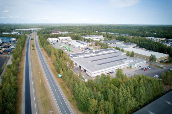 Linjatie 2, Vantaa, 2538 m&sup2; varasto