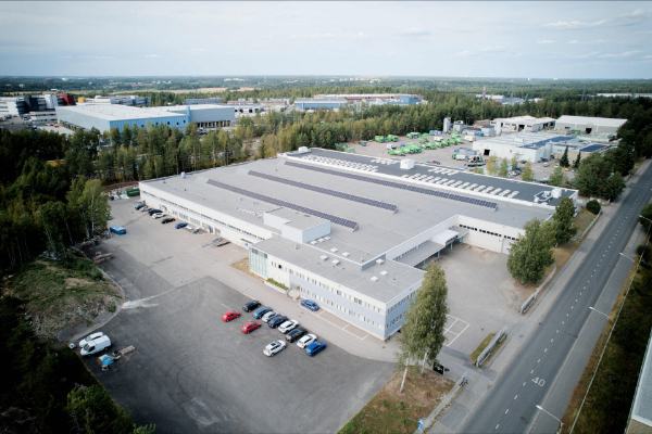 Linjatie 2, Vantaa, 2538 m&sup2; varasto