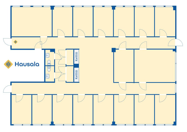 Perint&ouml;kuja 4, Vantaa, 334 m&sup2; toimisto