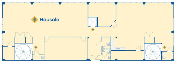 Tahkotie 1 A-talo, Vantaa, 361 m&sup2; toimisto