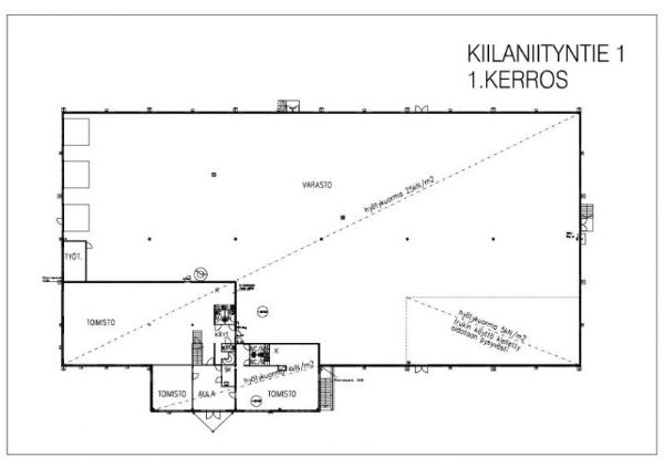 Kiilaniityntie 1, Espoo, 3230 m² varasto, toimisto