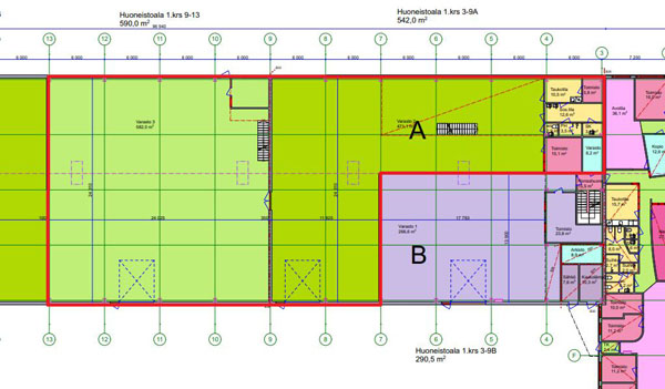 Hautalankatu 20, Tampere, 1252 m² varasto, tuotanto