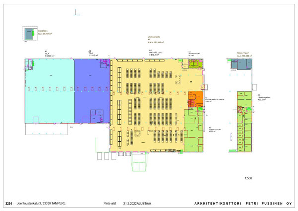Joentaustankatu 3, Tampere, 1119.5 m² varasto