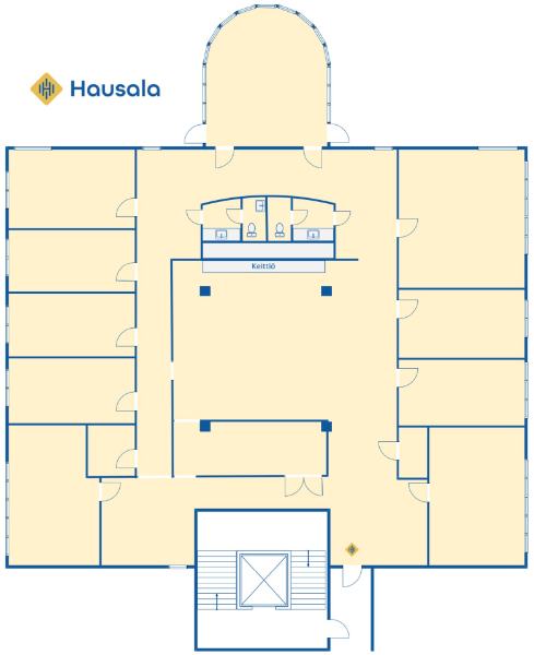 Postikatu 3, Turku, 377 m&sup2; toimisto
