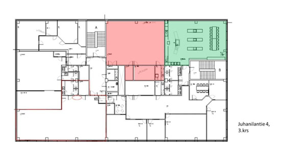 Juhanilantie 4, Vantaa, 100 m&sup2; toimisto