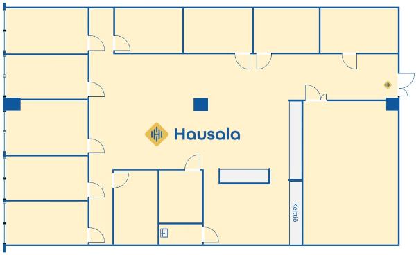 Koivuvaarankuja 2, Vantaa, 305 m&sup2; toimisto, varasto