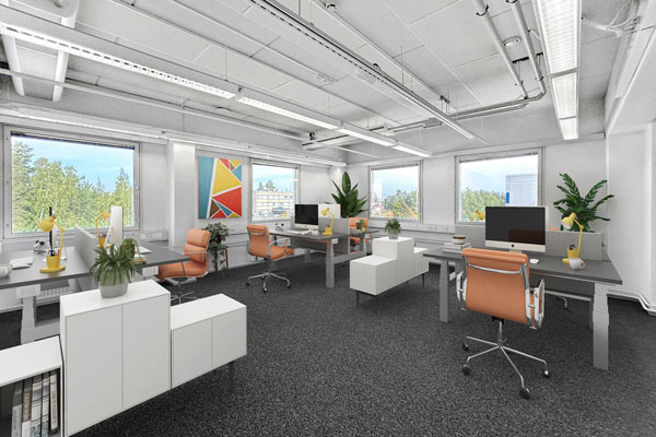 Hermiankatu 6-8, rakennus A, Tampere, 247 m² toimisto