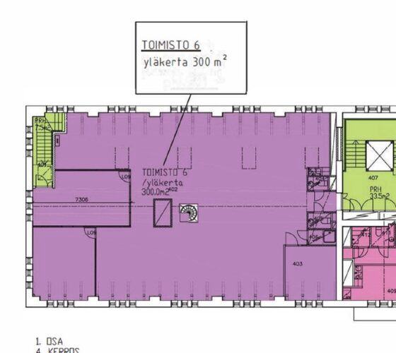 Linnankatu 48, Turku, 300 m² toimisto