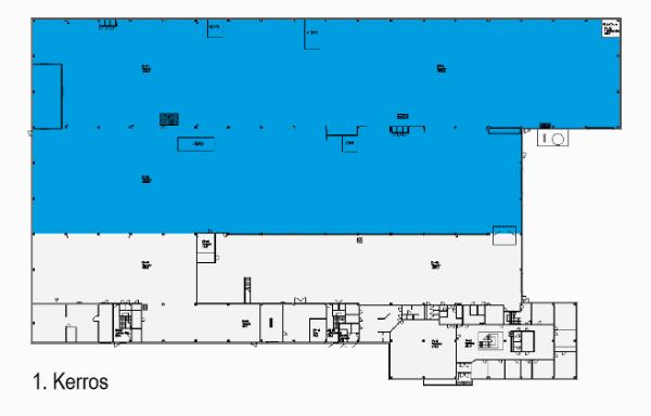 Linjatie 2, Vantaa, 2538 m&sup2; varasto