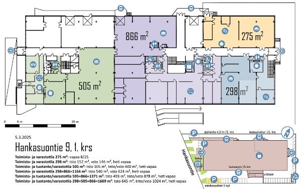 Hankasuontie 9, Helsinki, 275 m² varasto, toimisto, tuotanto