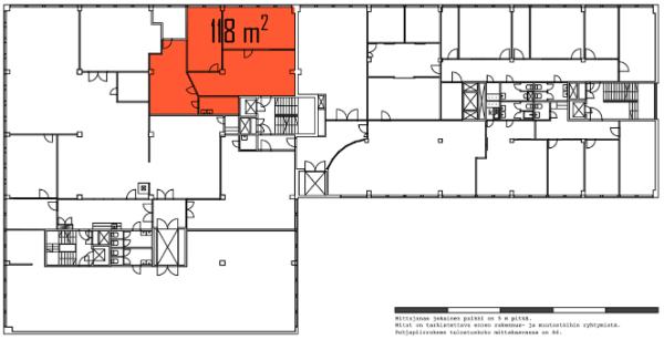 It&auml;lahdenkatu 23, Helsinki, 118 m&sup2; toimisto