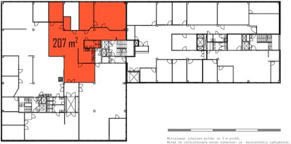 Itälahdenkatu 23, Helsinki, 207 m² toimisto, varasto