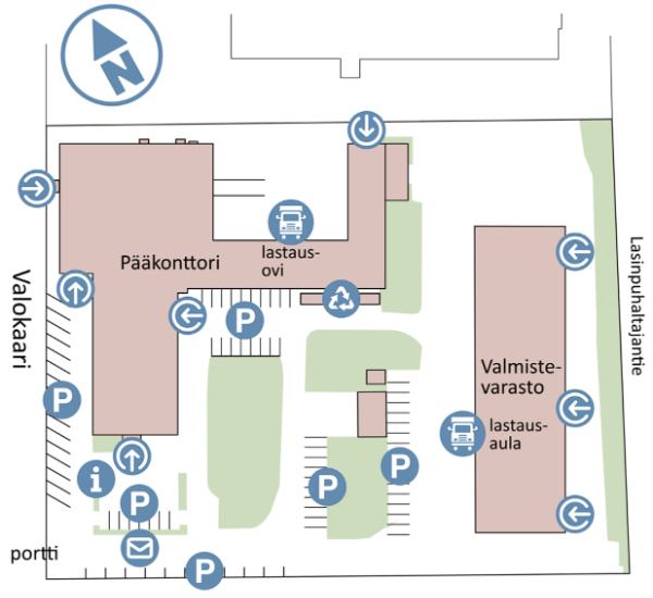 Valokaari 10, Helsinki, 177 m² varasto, tuotanto