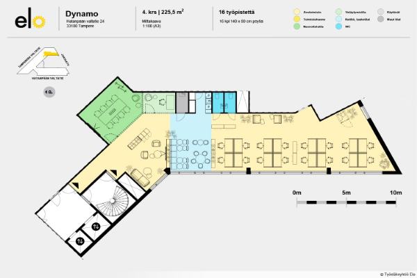 Hatanpään Valtatie 24, Tampere, 225 m² toimisto