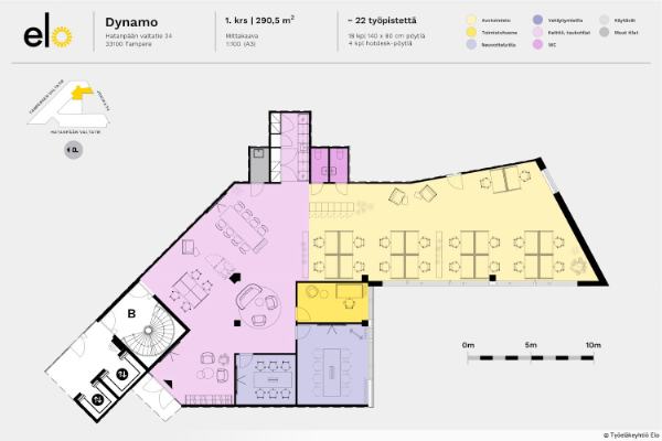 Hatanpään Valtatie 24, Tampere, 290 m² toimisto