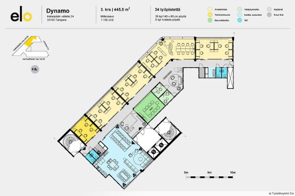 Hatanpään Valtatie 24, Tampere, 445 m² toimisto