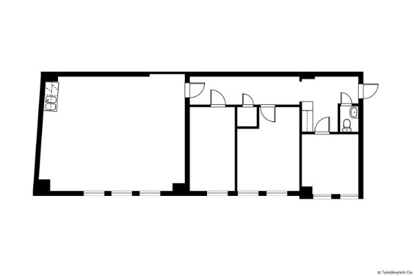 Linnanrakentajantie 4, Helsinki, 111 m&sup2; toimisto