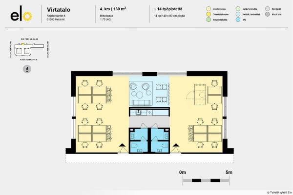 Rajatorpantie 8, Vantaa, 130 m² toimisto