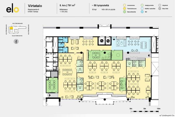 Rajatorpantie 8, Vantaa, 701 m&sup2; toimisto